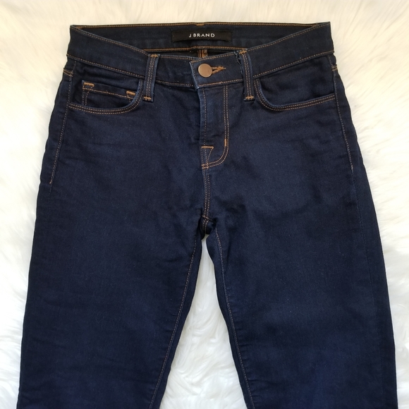 J Brand Skinny Leg Mi Rise Ink Wash Jeans - Picture 5 of 13